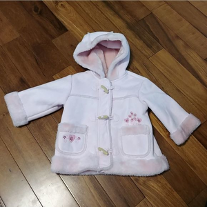 Ladybird Pink‎ Faux Suede Jacket